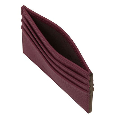 Leather card holder